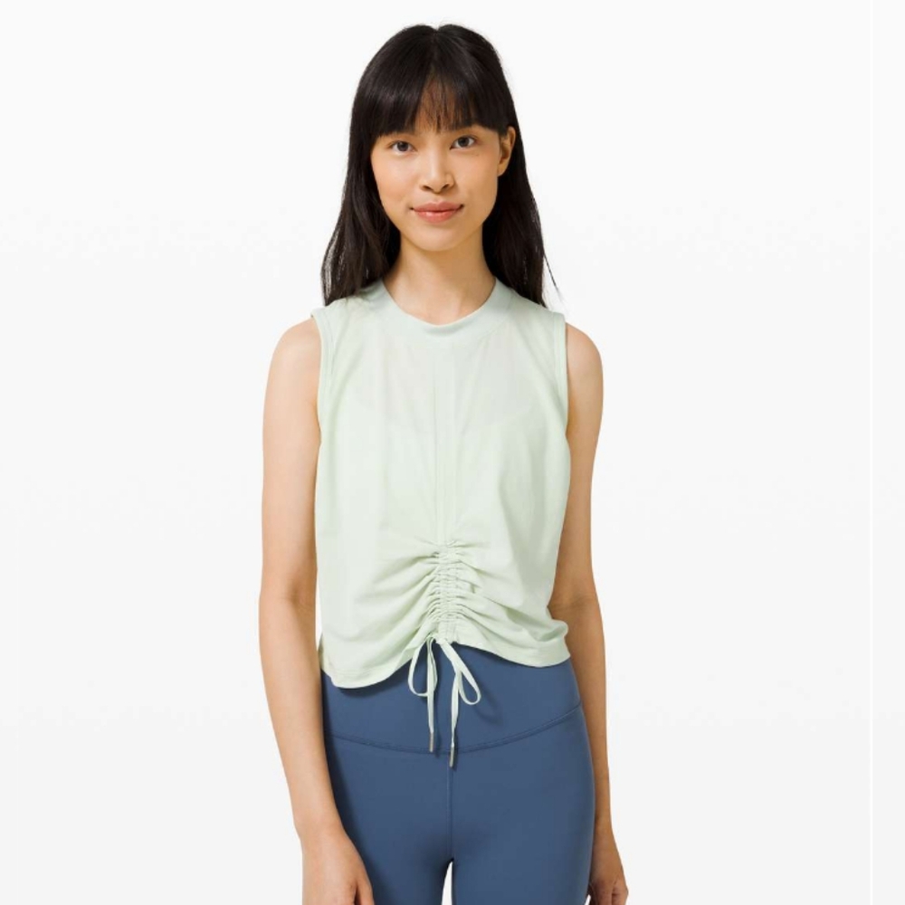 Lululemon Cinch Me Up Front Tank